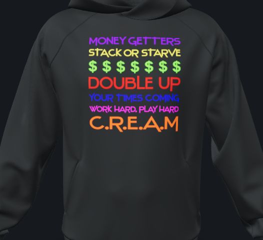 C.R.E.A.M Style Hoodie
